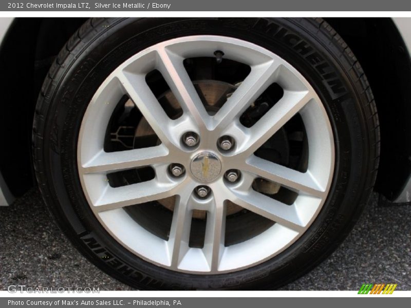 Silver Ice Metallic / Ebony 2012 Chevrolet Impala LTZ