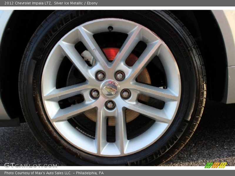 Silver Ice Metallic / Ebony 2012 Chevrolet Impala LTZ