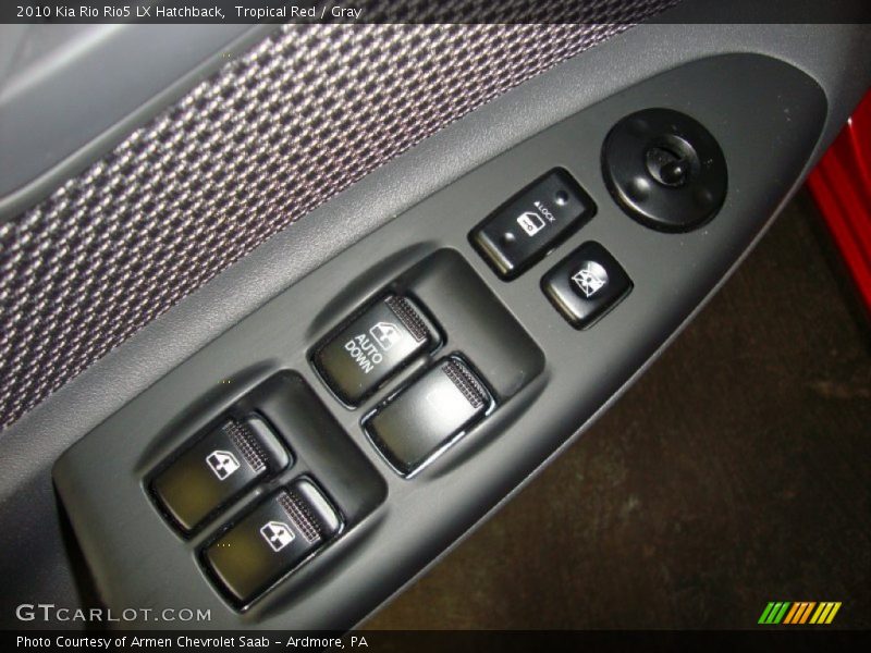 Controls of 2010 Rio Rio5 LX Hatchback