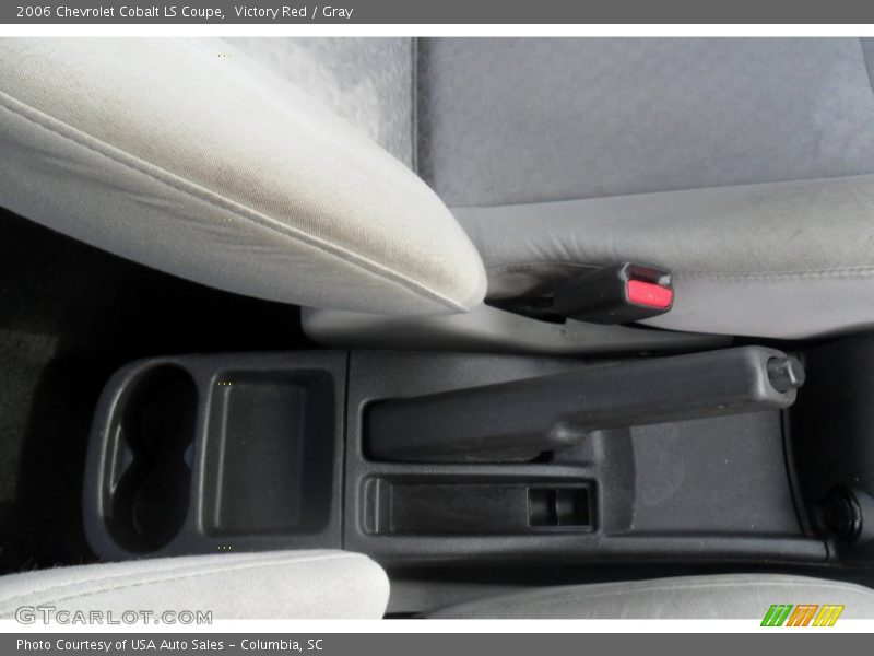 Victory Red / Gray 2006 Chevrolet Cobalt LS Coupe