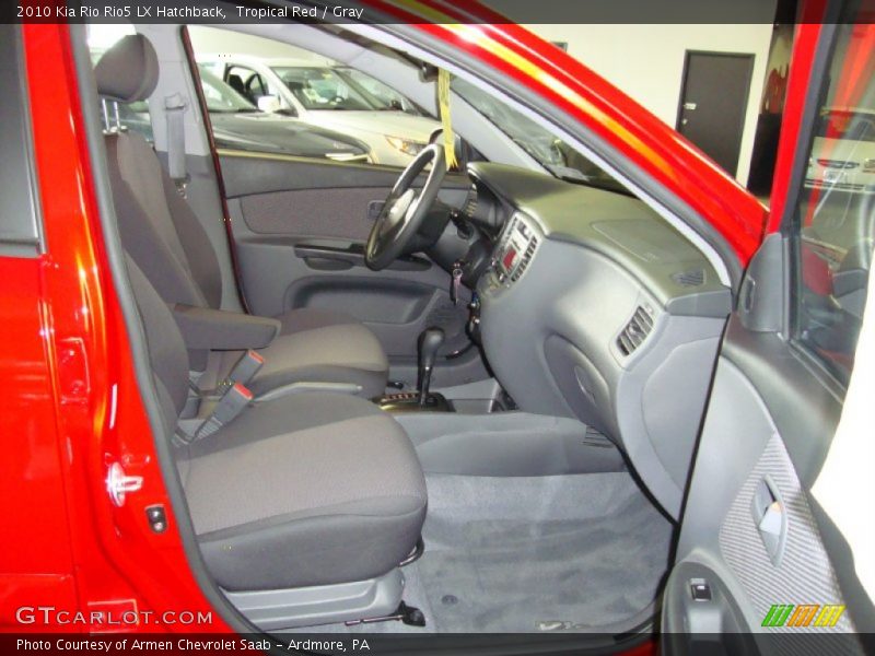 Tropical Red / Gray 2010 Kia Rio Rio5 LX Hatchback