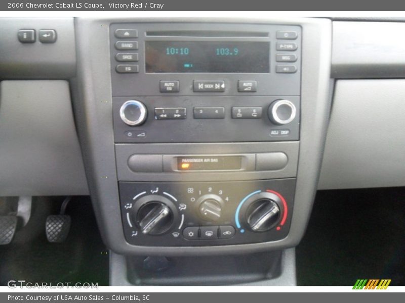 Victory Red / Gray 2006 Chevrolet Cobalt LS Coupe