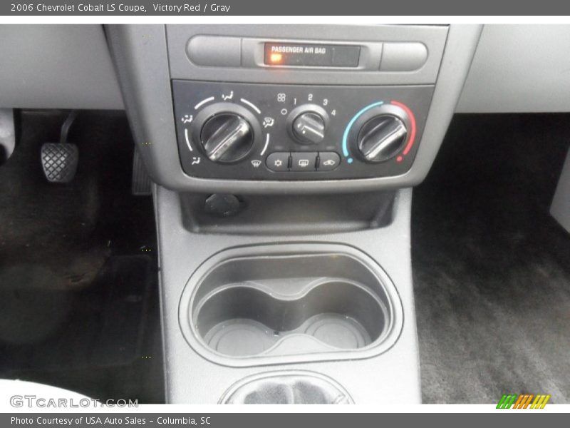 Controls of 2006 Cobalt LS Coupe