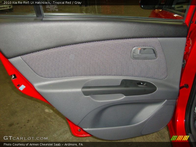 Tropical Red / Gray 2010 Kia Rio Rio5 LX Hatchback