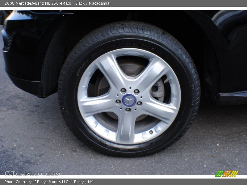 Black / Macadamia 2008 Mercedes-Benz ML 350 4Matic