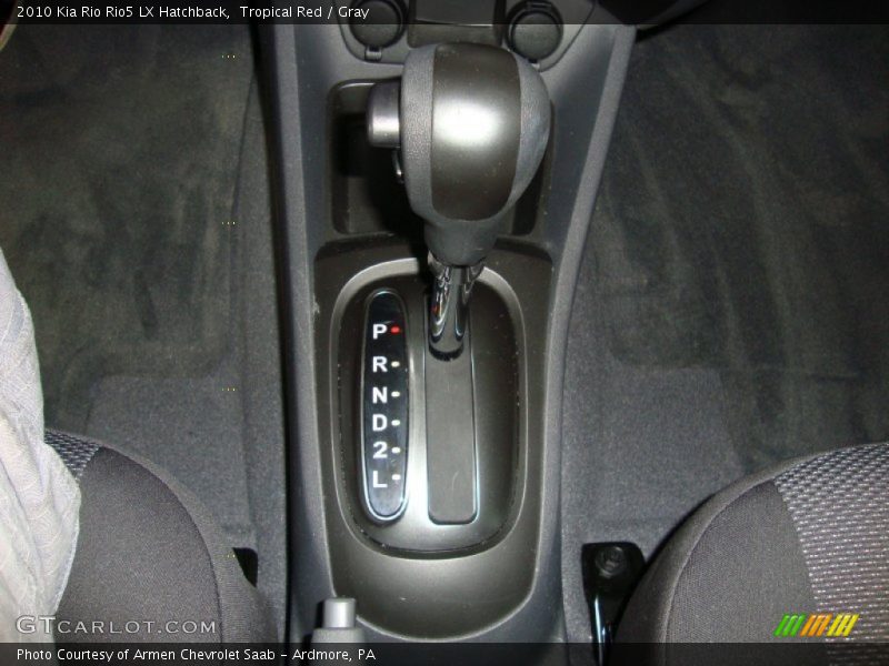  2010 Rio Rio5 LX Hatchback 4 Speed Automatic Shifter