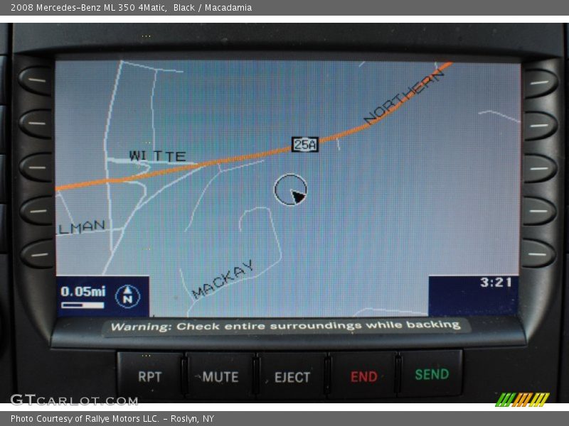 Black / Macadamia 2008 Mercedes-Benz ML 350 4Matic