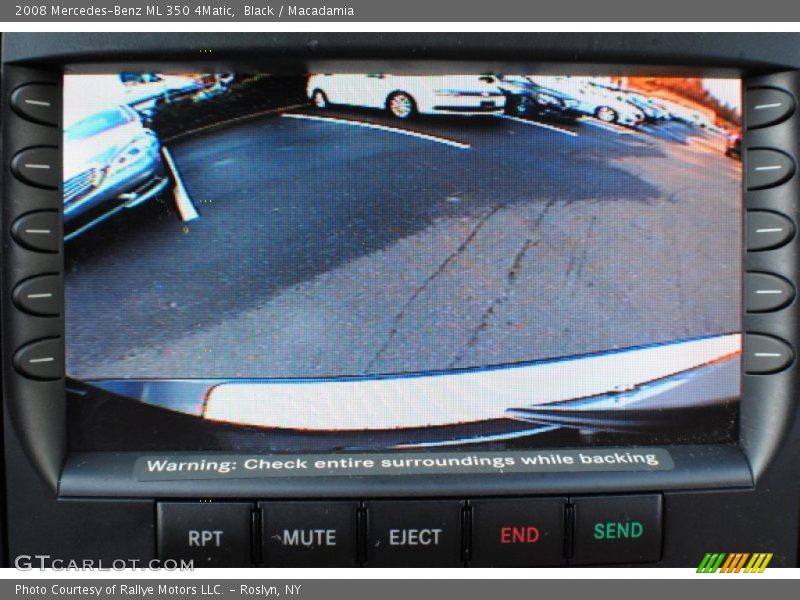 Black / Macadamia 2008 Mercedes-Benz ML 350 4Matic