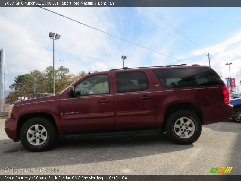 Sport Red Metallic / Light Tan 2007 GMC Yukon XL 1500 SLT