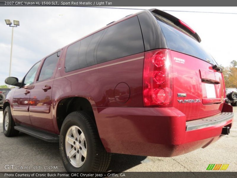 Sport Red Metallic / Light Tan 2007 GMC Yukon XL 1500 SLT