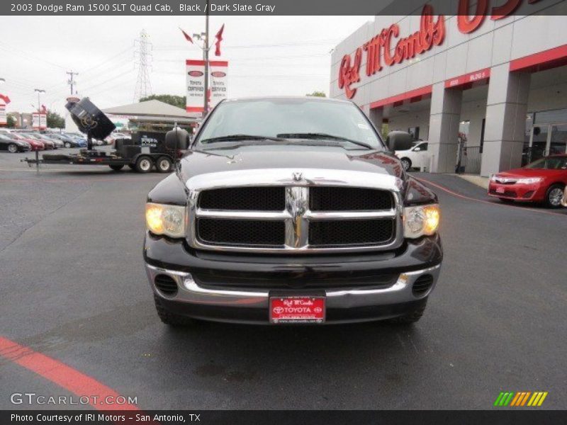 Black / Dark Slate Gray 2003 Dodge Ram 1500 SLT Quad Cab