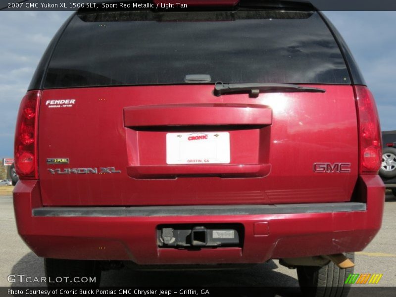 Sport Red Metallic / Light Tan 2007 GMC Yukon XL 1500 SLT