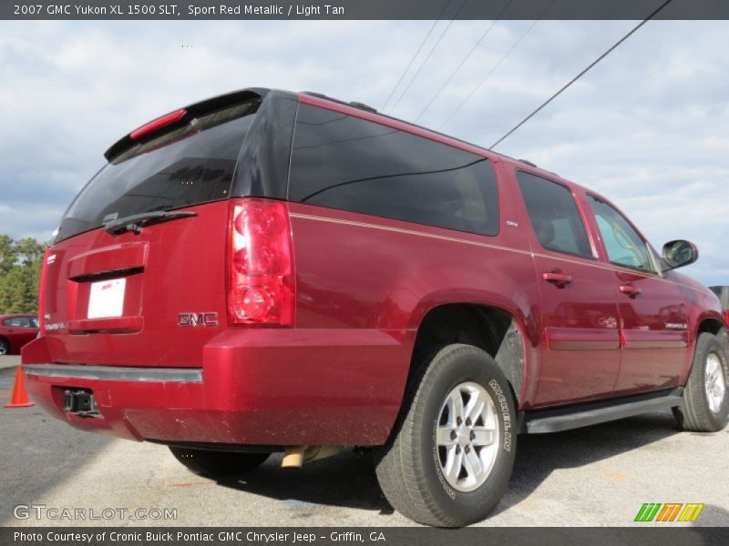 Sport Red Metallic / Light Tan 2007 GMC Yukon XL 1500 SLT