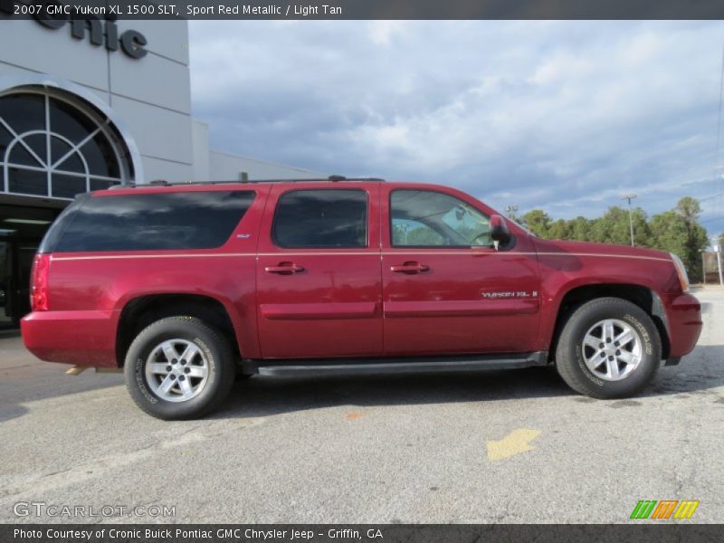 Sport Red Metallic / Light Tan 2007 GMC Yukon XL 1500 SLT