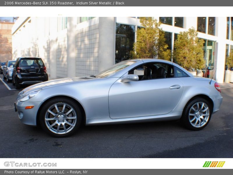 Iridium Silver Metallic / Black 2006 Mercedes-Benz SLK 350 Roadster