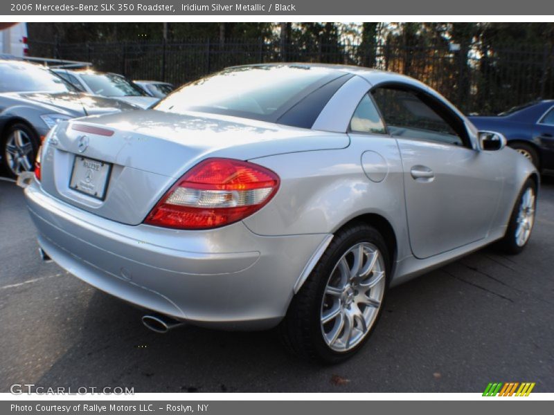Iridium Silver Metallic / Black 2006 Mercedes-Benz SLK 350 Roadster