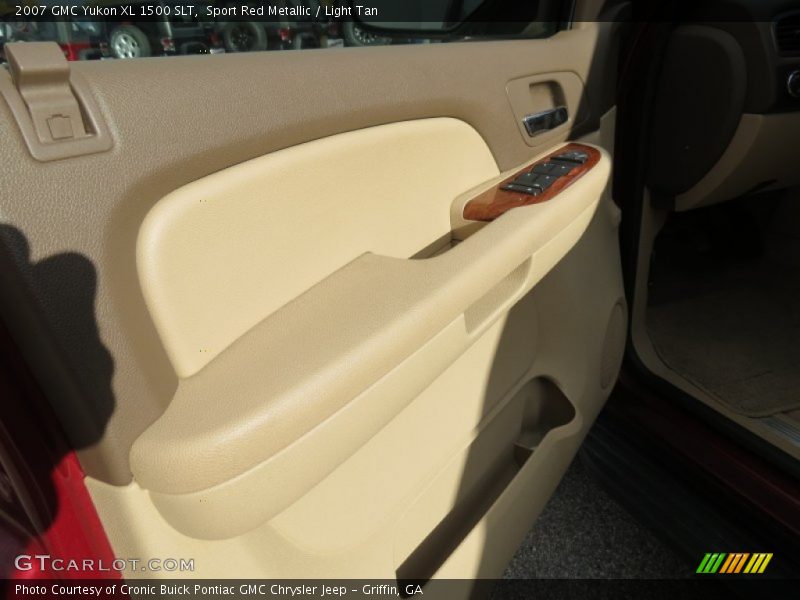Sport Red Metallic / Light Tan 2007 GMC Yukon XL 1500 SLT