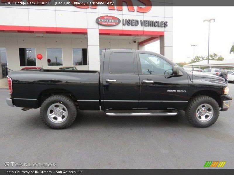 Black / Dark Slate Gray 2003 Dodge Ram 1500 SLT Quad Cab