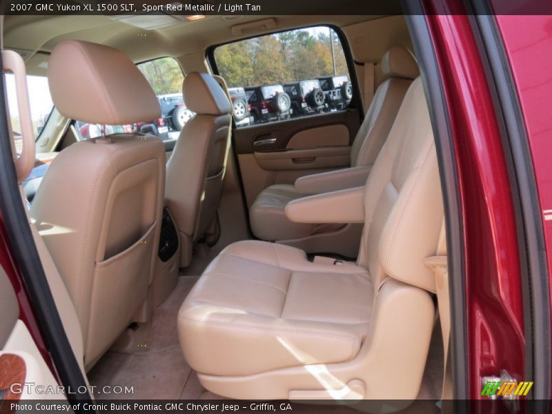 Sport Red Metallic / Light Tan 2007 GMC Yukon XL 1500 SLT