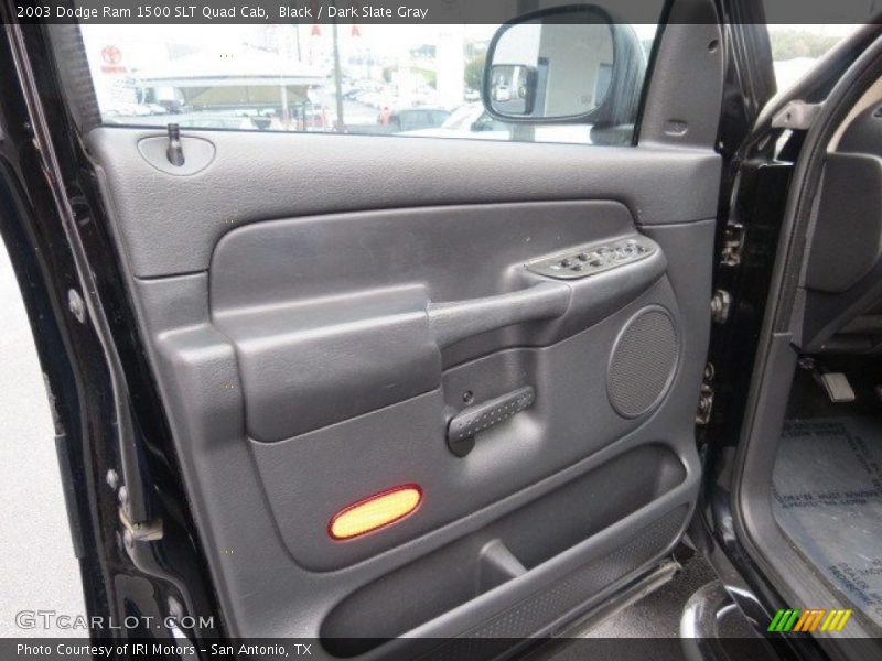 Black / Dark Slate Gray 2003 Dodge Ram 1500 SLT Quad Cab