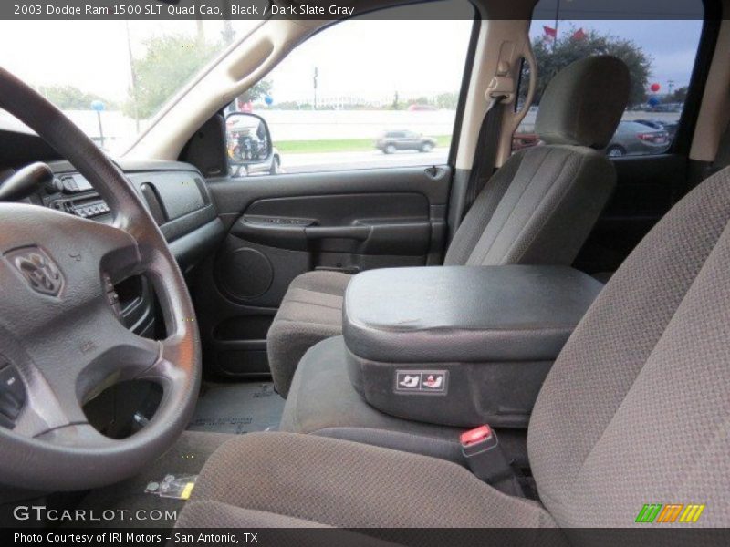Black / Dark Slate Gray 2003 Dodge Ram 1500 SLT Quad Cab