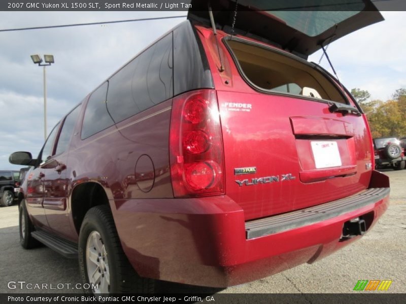 Sport Red Metallic / Light Tan 2007 GMC Yukon XL 1500 SLT