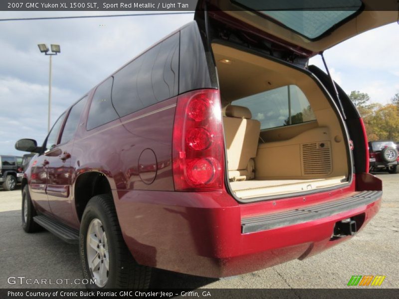 Sport Red Metallic / Light Tan 2007 GMC Yukon XL 1500 SLT