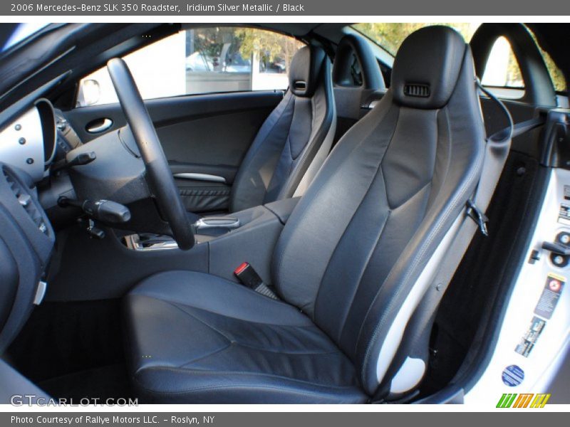 Iridium Silver Metallic / Black 2006 Mercedes-Benz SLK 350 Roadster