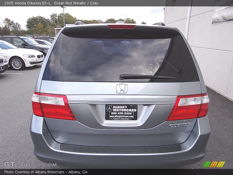 Ocean Mist Metallic / Gray 2005 Honda Odyssey EX-L