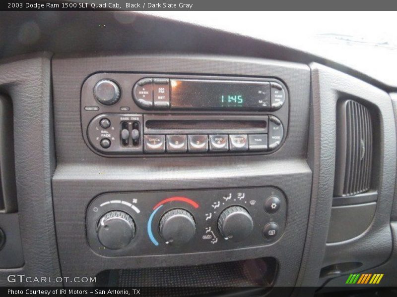 Black / Dark Slate Gray 2003 Dodge Ram 1500 SLT Quad Cab