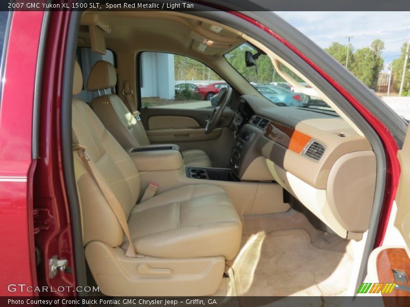 Sport Red Metallic / Light Tan 2007 GMC Yukon XL 1500 SLT