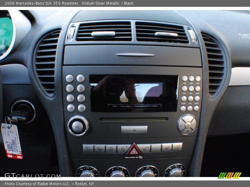 Iridium Silver Metallic / Black 2006 Mercedes-Benz SLK 350 Roadster