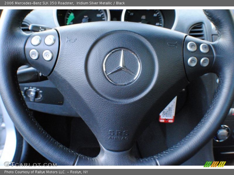 Iridium Silver Metallic / Black 2006 Mercedes-Benz SLK 350 Roadster