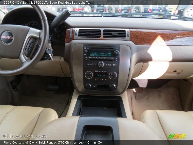 Sport Red Metallic / Light Tan 2007 GMC Yukon XL 1500 SLT