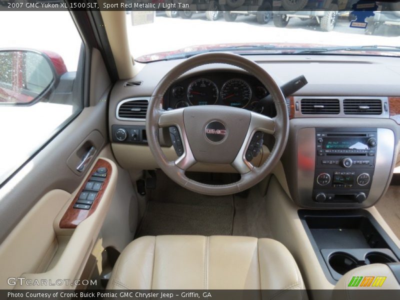 Sport Red Metallic / Light Tan 2007 GMC Yukon XL 1500 SLT