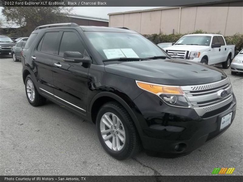 Black / Charcoal Black 2012 Ford Explorer XLT EcoBoost