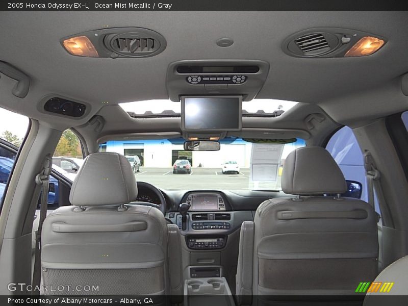 Ocean Mist Metallic / Gray 2005 Honda Odyssey EX-L