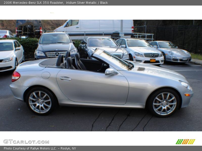 Iridium Silver Metallic / Black 2006 Mercedes-Benz SLK 350 Roadster