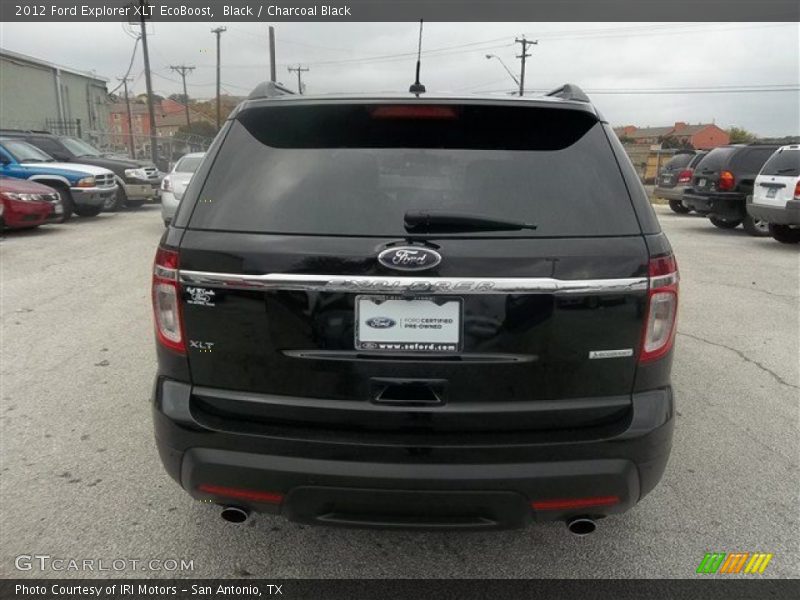 Black / Charcoal Black 2012 Ford Explorer XLT EcoBoost