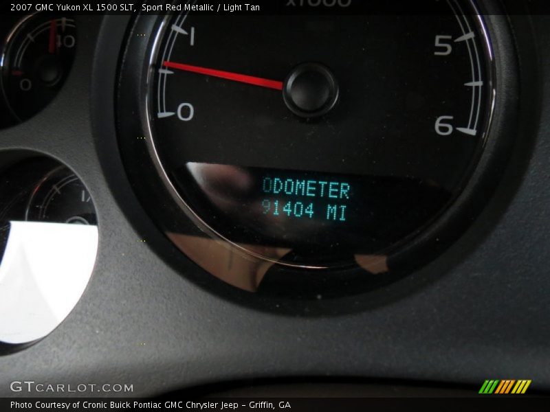 Sport Red Metallic / Light Tan 2007 GMC Yukon XL 1500 SLT