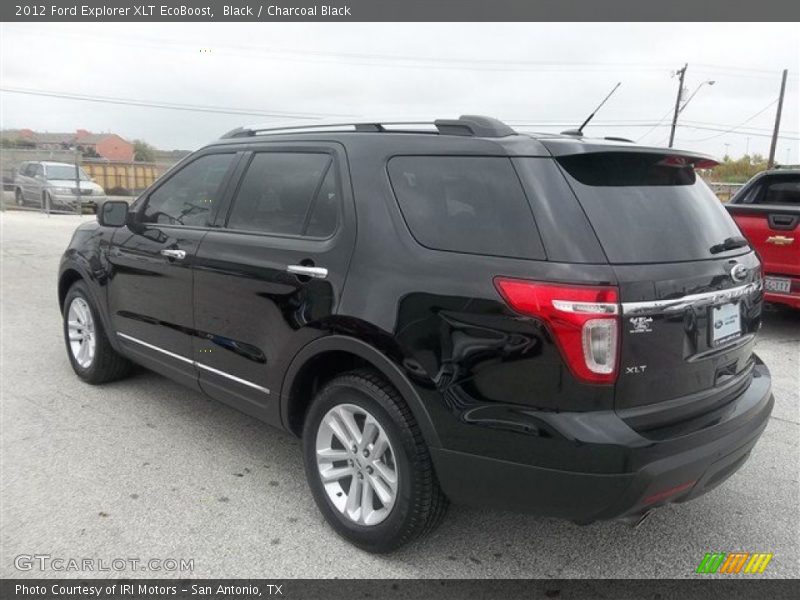 Black / Charcoal Black 2012 Ford Explorer XLT EcoBoost