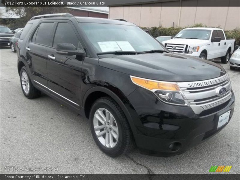 Black / Charcoal Black 2012 Ford Explorer XLT EcoBoost