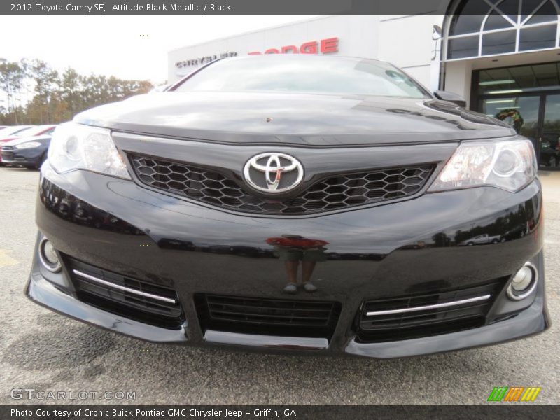 Attitude Black Metallic / Black 2012 Toyota Camry SE