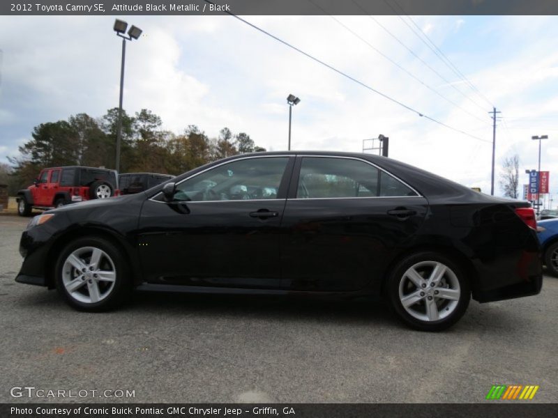 Attitude Black Metallic / Black 2012 Toyota Camry SE