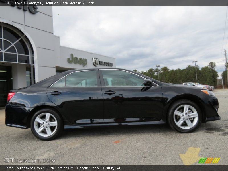 Attitude Black Metallic / Black 2012 Toyota Camry SE