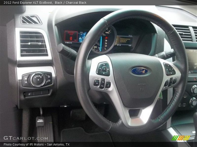 Black / Charcoal Black 2012 Ford Explorer XLT EcoBoost