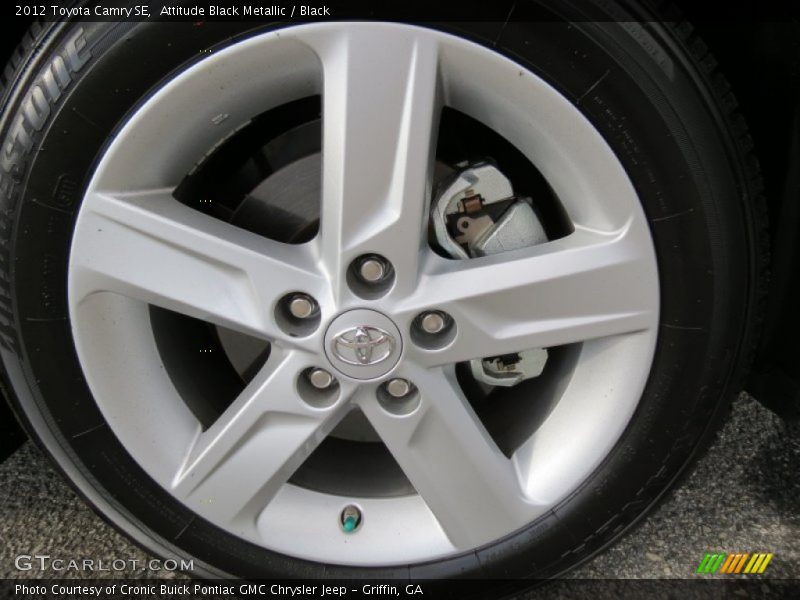 Attitude Black Metallic / Black 2012 Toyota Camry SE