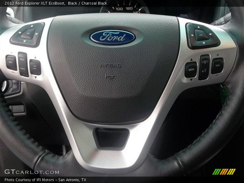 Black / Charcoal Black 2012 Ford Explorer XLT EcoBoost