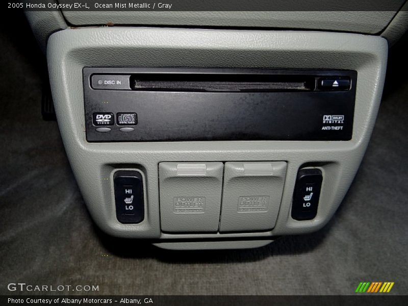 Ocean Mist Metallic / Gray 2005 Honda Odyssey EX-L