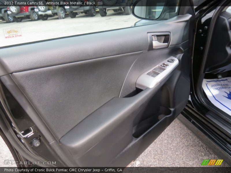 Attitude Black Metallic / Black 2012 Toyota Camry SE